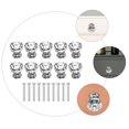 thumbnail image 4 of 10pcs Delicate Crystal Knobs Single Hole Drawer Knobs Cabinet Handle Home Parts, 4 of 7