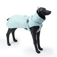 thumbnail image 1 of Dog Jacket, Winter Outdoor Dog Clothes with Adjustable Neck Portion and Waterproof Warm Polyester Filling Fabric, Thickened Pet Clothes for Dogs, L Size, Blue, 1 of 7