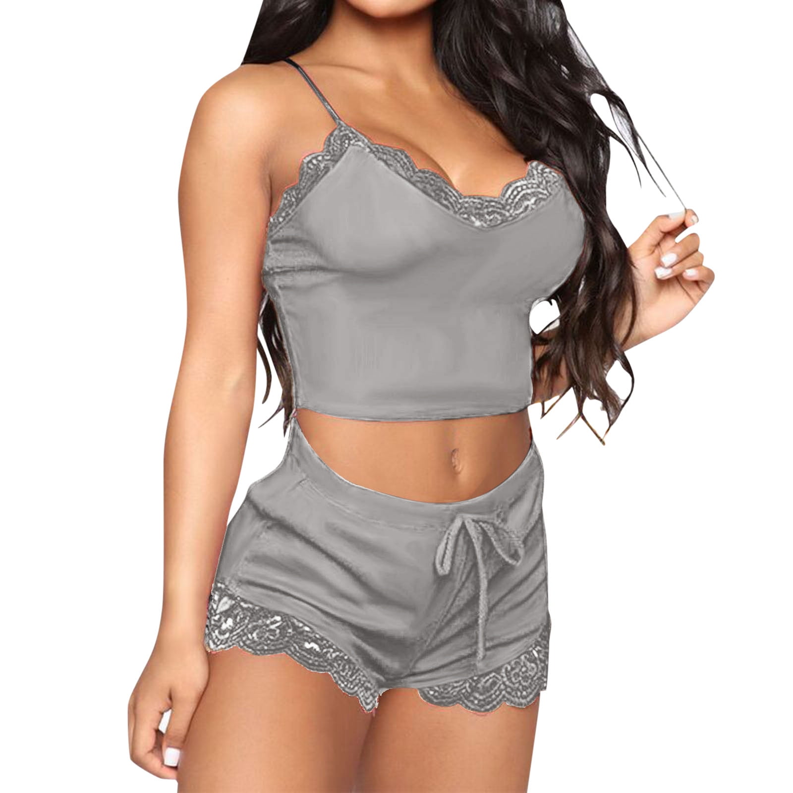 Gray pj set hotsell