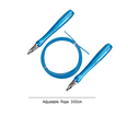 thumbnail image 2 of workout, jump rope for men and women, self-locking racing jump rope - blue, 2 of 5