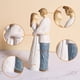 thumbnail image 2 of Pareja estatua toppers de pastel de boda, figura de novia y novio, 2 of 5