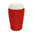 thumbnail image 6 of Uxcell Neoprene Insulated Reusable Coffee and Tea Cup Sleeves Red, 6 of 6