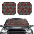 thumbnail image 2 of Naloa Ladybug 2 Piece Foldable Car Sun Shades, Car Windshield Sunshade, Front Window Sunshade for Car, Truck, SUV - Small, 2 of 7