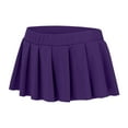 thumbnail image 5 of Fsqjgq Pencil Skirt Y2k Skirts for Women Maxi Skirt Falda Elastic Waist Skirt Women's Sexy Role Play Pleated Mini Skirt Ruffle Lingerie Miniskirt Swing Flared A Line Tennis Skirt Party Skirts XXL, 5 of 7