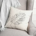 thumbnail image 3 of Creative Products Watercolor Fern Gray 18x18 Spun Poly Pillow, 3 of 3