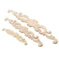 thumbnail image 3 of Flmtop Applique d'Angle en Bois Sculpté Style Européen pour Porte Meuble Armoire Déco, 3 of 8