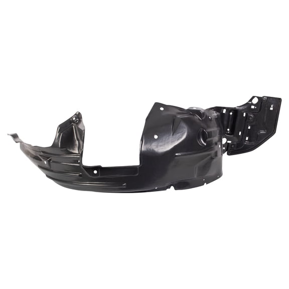 TRQ Front Right Inner Fender Liner Black Passenger Side Fits Select 2009-2013 Honda Fit HO1249132