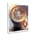 thumbnail image 2 of Tangletown Fine Art Life Begins After Coffee By Sue Schlabach,  Gallery Wrap Canvas, 2 of 2