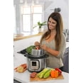 thumbnail image 5 of Hatrigo 3-Piece 6-Quart Divided Steamer Basket Compatible with Instant Pot Pressure Cooker, 5 of 5