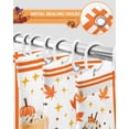 thumbnail image 4 of Pumpkin Latte Shower Curtain Set ，Waterproof Fabric Shower Curtains Fall Drink Shower Curtains for Bathroom,Bathroom Decor 36"x72", 4 of 7