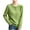 Green, variant on Stamzod Sweaters for Women Fall Winter Long Sleeve Knitted Cardigan Sweater Loose Fit Textured Button Up Cardigans Beige L