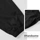 thumbnail image 5 of Pantalones largos para hombre, informales, a la moda, transpirables, con cintura elástica y múltiples bolsillos, pantalones cargo con cierre de velcro, pantalones de rayón para hombre., 5 of 5