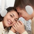 thumbnail image 5 of 3 Paires de Cache-Oreilles Sans Bande Doux pour Temps Froid Hommes Femmes, 5 of 5