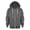 Dark Gray, variant on Girls and Boys Zip up Hoodie School Uniform Zipper Sweatshirt Fall Hooded Jackets with Pockets Preppy Clothes (Dark Gray, 7-8 Years)