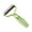 Green, variant on FEOLGEHLY Double Sided Pet Dematting Comb for Dogs and Cats, Stainless Steel Undercoat Rake for Long Hair, Safe Deshedding and Detangling Pet Brush for Grooming (Green)