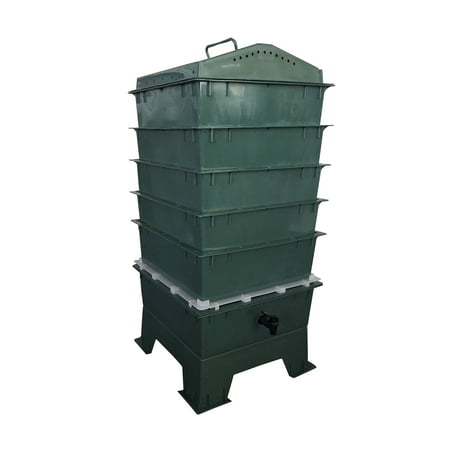 5-Tray VermiHut Worm Compost Bin