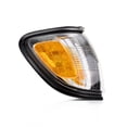 thumbnail image 4 of For Toyota Tacoma Turn Signal / Side Marker Light 2001-2004 Passenger Side DOT Certified TO2521163 | 81610-04090-C0 w/Black Sand Pearl Bezel (paint code 209), 4 of 8