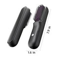 thumbnail image 4 of SXS Cordless Hair Straightener Brush Portable Straightening Brush Travel Mini Hot Ionic Comb Women Ceramic Coating Lightweight Touch ups Anti Sca, 4 of 7