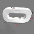 thumbnail image 2 of Cerradura de seguridad CHAO para niños blanca para refrigerador y congelador, 2 of 5