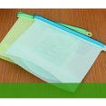 thumbnail image 2 of Contenedor de almacenamiento ZHCH con sello de bolsa de conservación de alimentos de silicona reutilizable portátil verde, 2 of 5