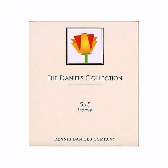 Dennis Daniels W4805.5BW 5 x 5 in. Angled Frame - Bright White