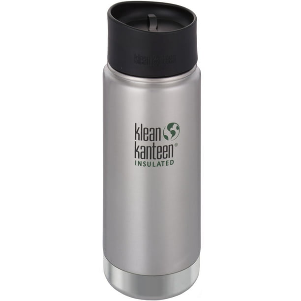 Klean Kanteen Wide Mouth 16 oz. Insulated Bottle with Cafe Cap 2.0