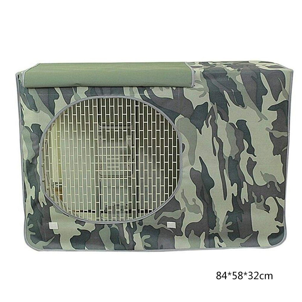 Anti-Snow Rainproof Protection Fangfeen Outdoor Air Conditioning Cover PVC Waterproof Cover Anti-Dust outdoor air conditioner cover L 
