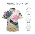 thumbnail image 7 of High Quality Hawaiian Shirts for Men Short Sleeve Aloha Beach Shirt Floral Summer Casual Button Down Shirts Blouses BIID7F, 7 of 7
