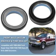 thumbnail image 2 of For 98-04 Ford F250 F350 Superduty Dana 50 & 60,front Axle Knuckle Tube Seal Set, 2 of 5