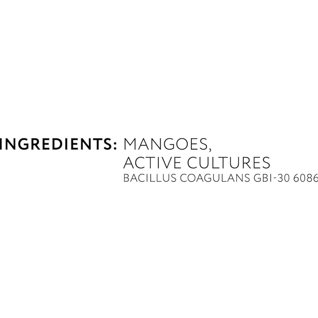 That's it. Apple + Mango Probiotic Bars (12 Pack)