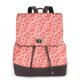 thumbnail image 1 of Disketp Red Pretty Flowers Mochila de Cuero para Mujer, Bolso de Espalda Antirrobo con Estilo para Viaje, Trabajo y Uso Diario, 1 of 4