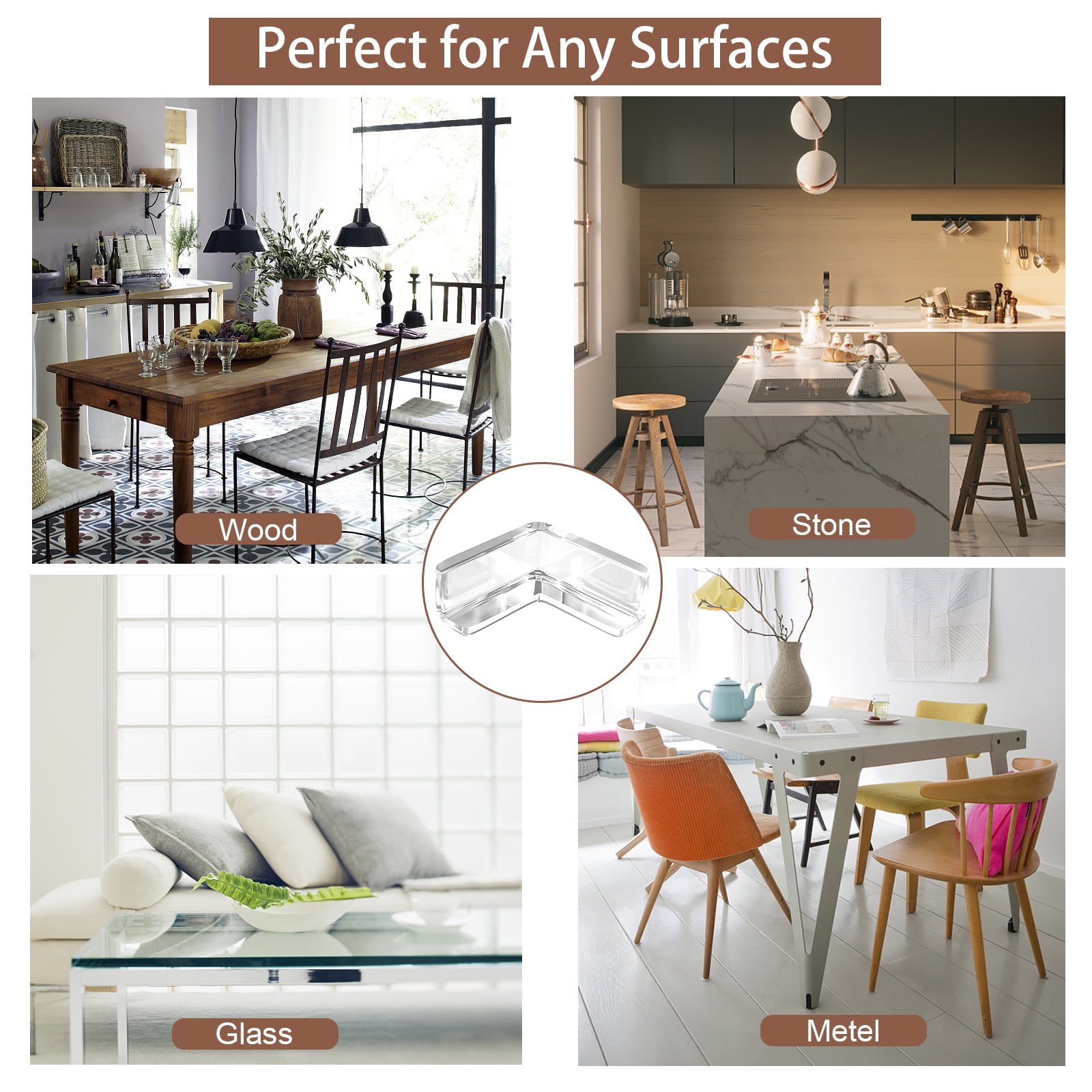 Safe Corner Protector Guards, Safe Corner Clear Furniture Table Corner  Protectors, Soft Table Corner Protectors, Protector Guards, Furniture Corner  Guards And Edge Safety Bumpers - Temu