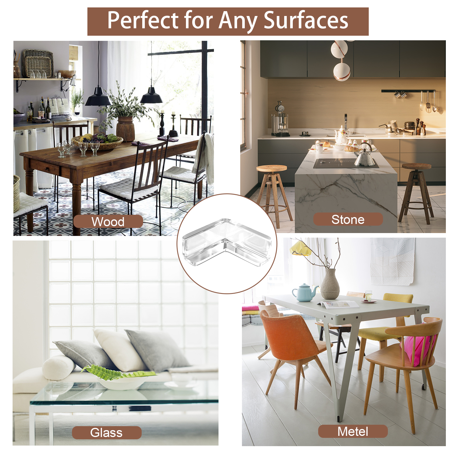 SUGARDAY Table Corner Protectors, 20-Pack photo 2