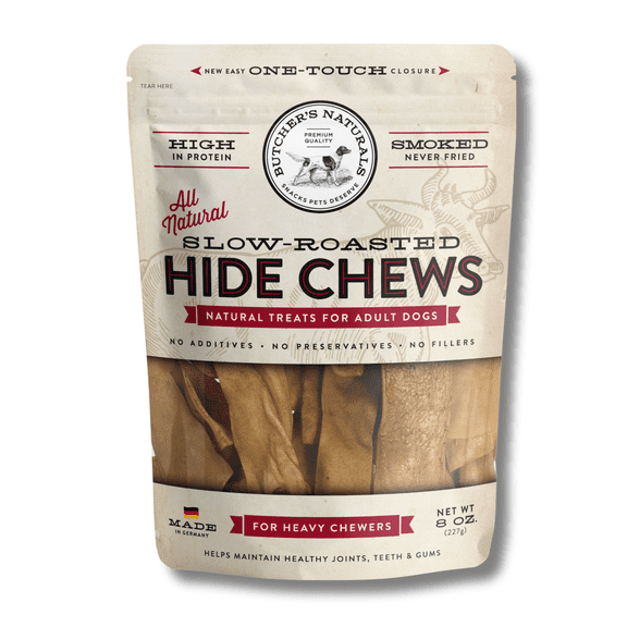 Butcher's Naturals Beef Flavor Natural Chews for Dogs, 8 oz Bag