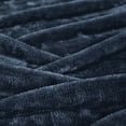 thumbnail image 4 of Superior Super Soft Plush Fleece Blanket 50" x 60", Bed & Couch Blankets, Throw, Navy Blue, 4 of 10