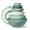 Sage, variant on Cook with Color 12-Piece Mixing Bowl Set with Non-Slip Silicone Base and Transparent Lids, Taupe
