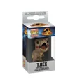thumbnail image 2 of Funko Pop-llavero de juguete de Mundo Jurásico, T.REX VELOCIRAPTOR, figura de vinilo azul, llavero Pop de bolsillo, colección de colgantes de juguete de regalo, 2 of 5