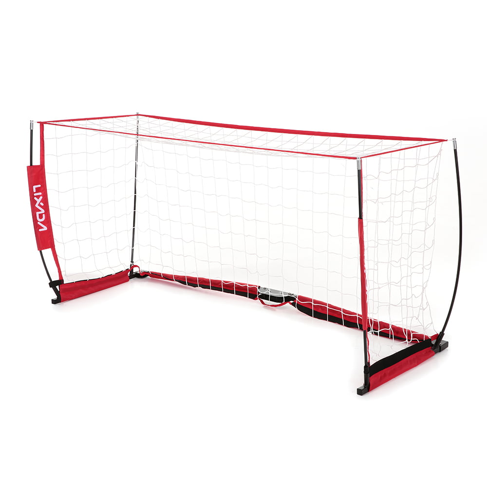 2 Pack Ancheer 12 x 6 Ft Soccer Goal Portable Bow Style Net For Soccer Durable 