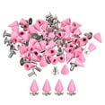 thumbnail image 1 of Unique Bargains 50 Ensembles de Clous Conique 7x10mm Clous et Clous à Vis Rivet Rose, 1 of 4