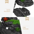 thumbnail image 3 of Luxshiny 6Pcs Miniature Garden Rocks Assorted Color Resin Decor for DIY Enthusiasts and Home Decoration, 3 of 8