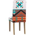 thumbnail image 2 of RYLABLUE Modèle Coloré Stretch Chaise Housse de Protection Siège Housse pour Salle à Manger Hôtel Mariage Ensemble de 1, 2 of 5