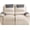 B2, variant on 3 or 4 or 5 Pieces Sofa Headrest Cover for Recliner Chair with Storage Pockets Non Slip Armrest Cover Fuzzy Couch Cover Washable Furniture Protector(B4,1 seat 3pieces)