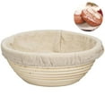 thumbnail image 2 of Cesta de ratán para leudar pan Cesta de pan natural para fermentar Cuenco para masa madre de cocina, 2 of 9