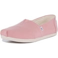 thumbnail image 6 of Toms Alpargata Linen Crepe Women's Linen Slip On Trainers In Pink Size 9, 6 of 6