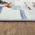 thumbnail image 3 of Runner Rug Washable Checkered  Rugs for Living Room Bedroom Kitchen Hallway Entryway Laundry Contemporary Abstract Rug Modern Geometric Rug Low Pile Office Rug Non Slip Blue, 3 of 9