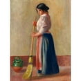 thumbnail image 3 of Renoir, Pierre-Auguste 19x24 Black Modern Framed Museum Art Print Titled - The Sweeper, 3 of 5