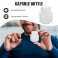 thumbnail image 3 of QUMIIRITY 10Pcs Supplements Bottle Storage White HDPE for Daily and Travel Use, 3 of 8