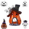 thumbnail image 1 of 5PCS Halloween Decoration Pumpkin Halloween Fish Tank Decor Fish Aquarium Decoration for Fish Tank - -, 1 of 8