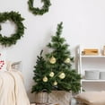 thumbnail image 4 of Fiudx Adornos Navideños, 42 Bolas Brillantes Galvanizadas, Varios Tamaños (3, 4 y 5 Cm), Empaque de Regalo Colorido, Manualidades Navideñas, Decoración Del Hogar, Uso En La Oficina, Ambiente Festivo, 4 of 5