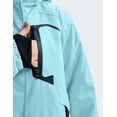 thumbnail image 5 of GEMYSE Girls' Waterproof Ski Jacket Windproof Winter Coat with Fleece Lining and Hood(Light Sky Blue,8), 5 of 5